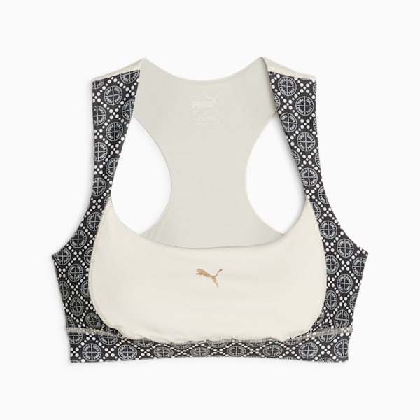 Logo Love Mid Support Training Bra, Alpine Snow, large-ZAF