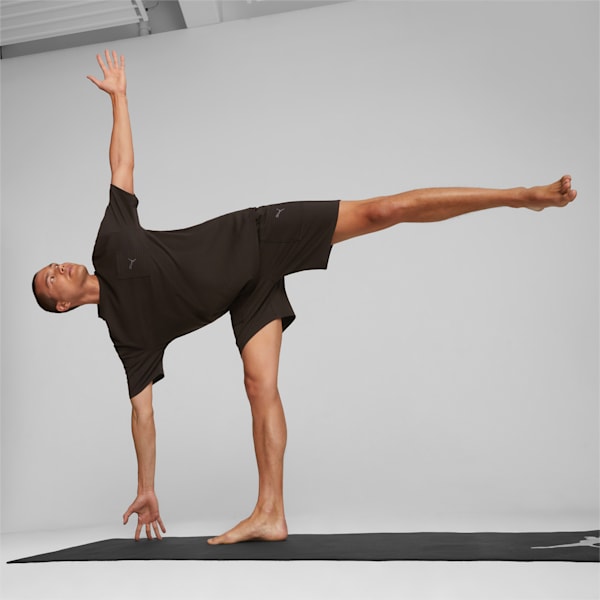 Studio Unwind Men's Training Tee, PUMA Black, large-ZAF