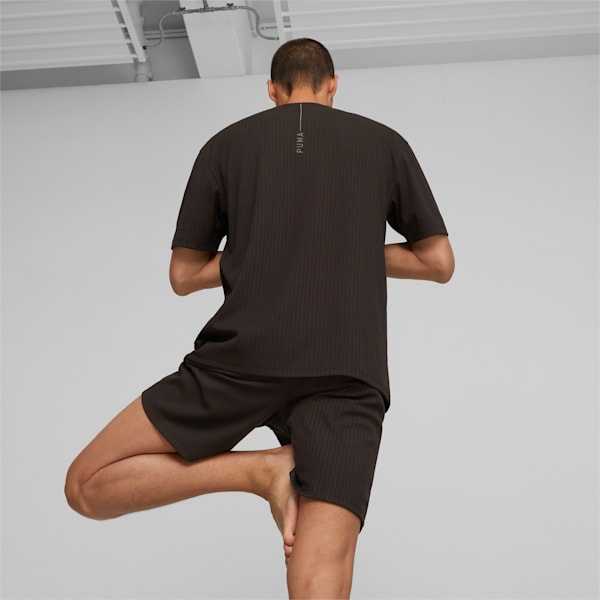 Studio Unwind Men's Training Tee, PUMA Black, large-ZAF