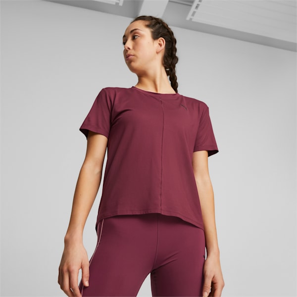 Remera para mujer Studio Yogini Lite, Dark Jasper, large-ARG