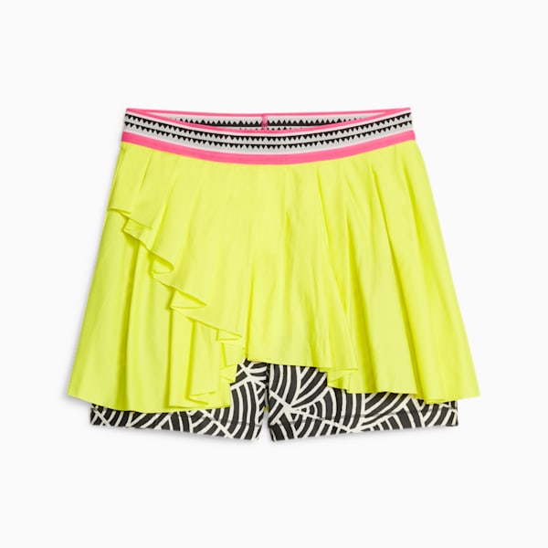 PUMA x lemlem Training Skirt Women, Yellow Burst, large-ZAF