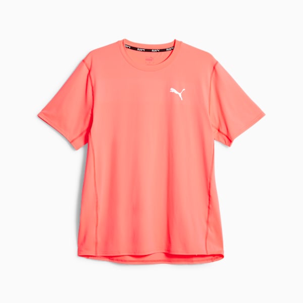 Remera de running Cloudspun para hombre, Fire Orchid, large-ARG