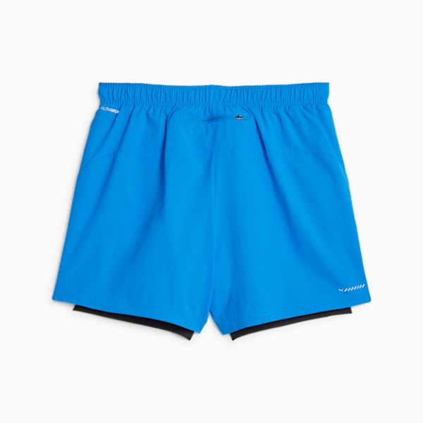 Shorts para correr Ultraweave 2-in-1 para hombre, Ultra Blue-PUMA Black, large-MEX