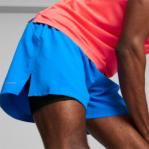 Shorts de running para hombre Ultraweave 2 en 1, Ultra Blue-PUMA Black, large-ARG