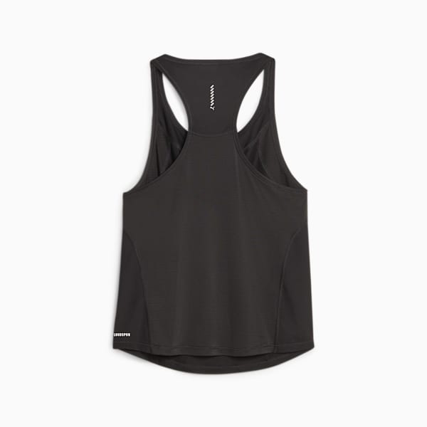 Remera de tirantes de running Cloudspun para mujer, PUMA Black, large-ARG