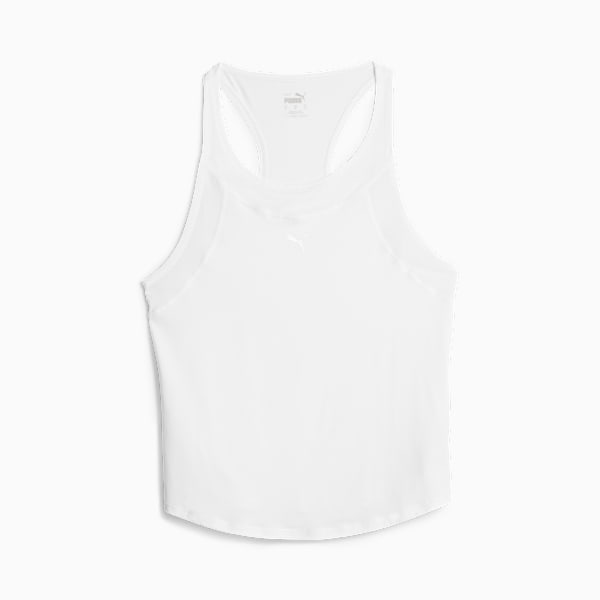 Remera de tirantes de running Cloudspun para mujer, PUMA White, large-ARG