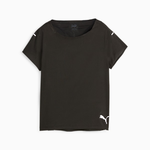 Ultraspun Running Tee Women, PUMA Black, large-ZAF
