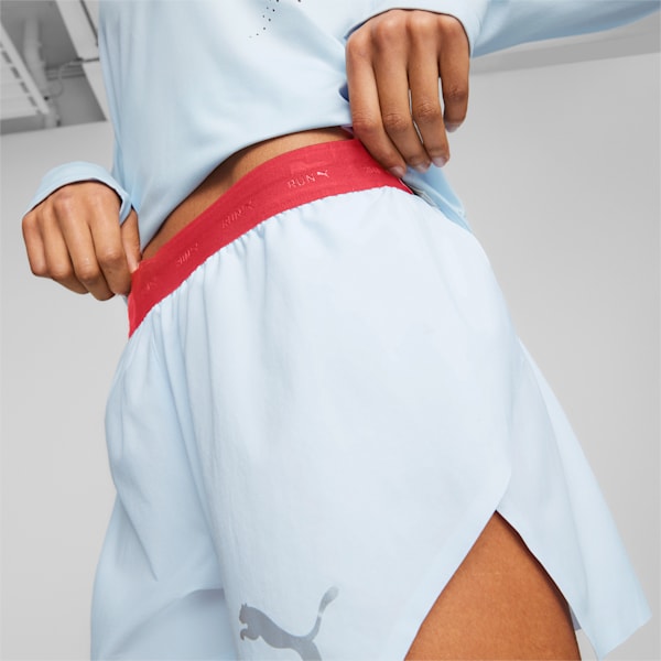 Ultraweave Split Running Shorts Women, Icy Blue, large-ZAF