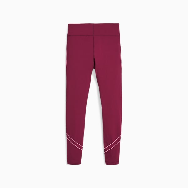Calzas de training 7/8 para mujer Studio, Dark Jasper-Koral Ice, large-ARG