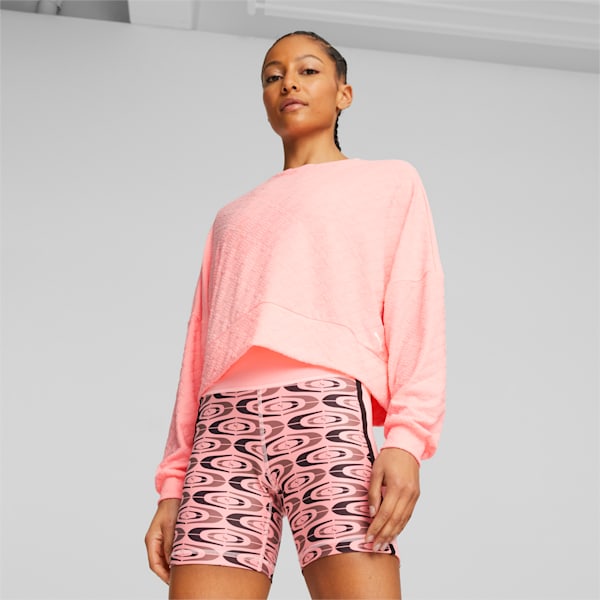 Buzo para mujer PUMA Fit, Koral Ice, large-ARG