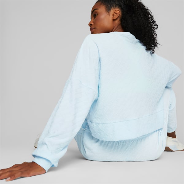 Buzo para mujer PUMA Fit, Icy Blue, large-ARG