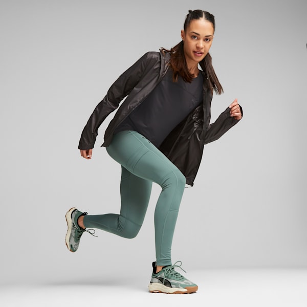 SEASONS Women's Lightweight Trail Running Jacket, PUMA Black, large-ZAF