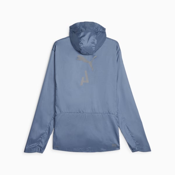 SEASONS Men's Lightweight Running Jacket, Inky Blue, large-ZAF