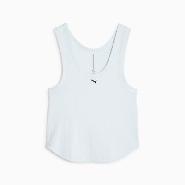 Studio Unwind Training Tank Top Women, Icy Blue, large-ZAF