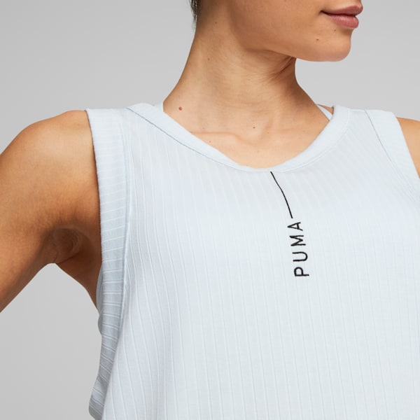 Studio Unwind Training Tank Top Women, Icy Blue, large-ZAF