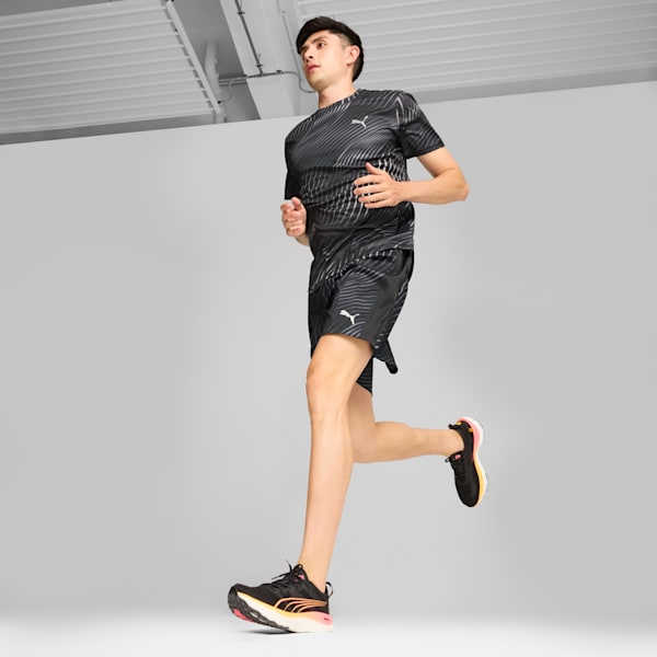 Remera RUN FAV para hombre, PUMA Black-Q3 Print, large-ARG