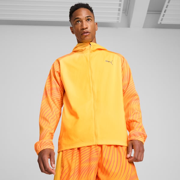 Run Favorite Men's Jacket, Sun Stream, large-ZAF