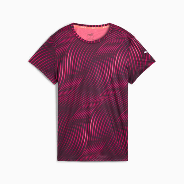 Playera Run Favorite para mujer, Midnight Plum, large-MEX