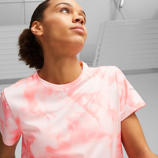 Remera para mujer Run Favorite, Koral Ice, large-ARG