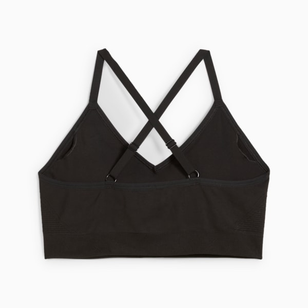 MOVE SHAPELUXE SEAMLESS BRA, PUMA Black-Vapor cat, large-ZAF