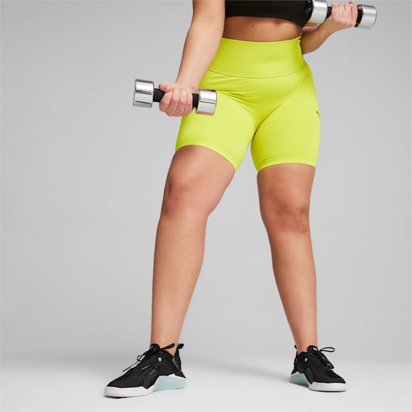 SHAPELUXE Biker Shorts Wns, Lime Pow, large-ZAF