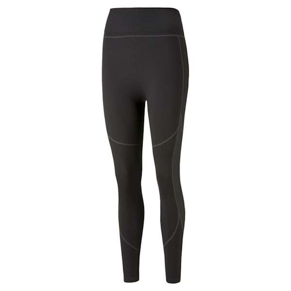 Calzas de training sin costuras FormKnit para mujer, PUMA Black-Strong Gray, large-ARG