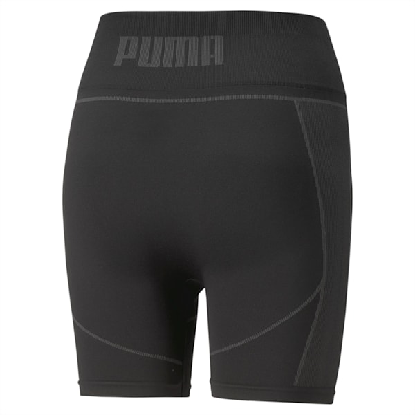 Calzas de training sin costuras FormKnit para mujer, PUMA Black-Strong Gray, large-ARG