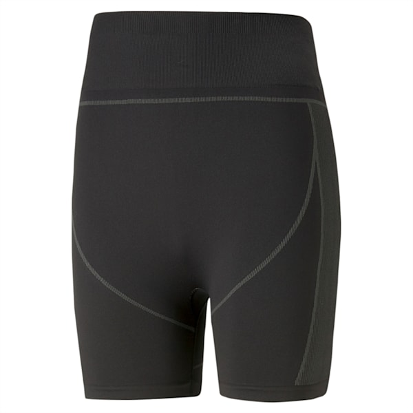 Calzas de training sin costuras FormKnit para mujer, PUMA Black-Strong Gray, large-ARG