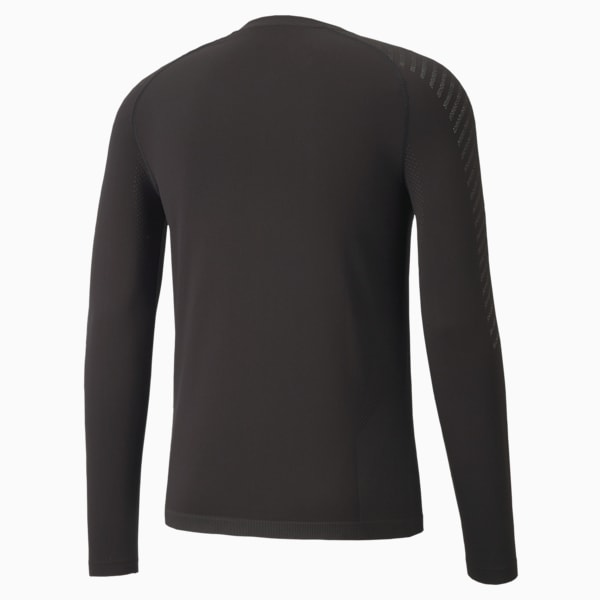 Remera de entrenamiento manga larga, Puma Black, large-ARG