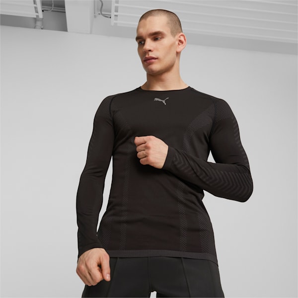 Remera Termica Puma Train LS, PUMA Black, large-ARG