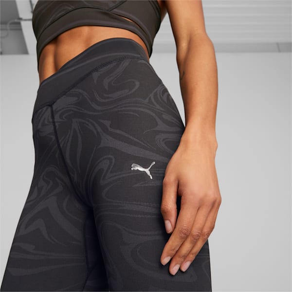 Calzas Formknit Seamless para mujer, PUMA Black-Strong Gray-Strong Gray, large-ARG