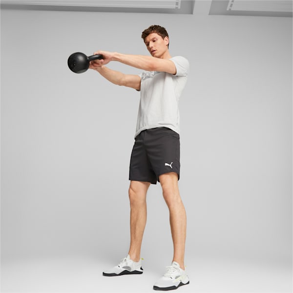 Remera de entrenamiento para hombre, Ash Gray, large-ARG