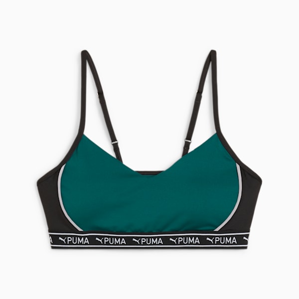 MOVE STRONG Training Bra, Cold Green, large-MEX