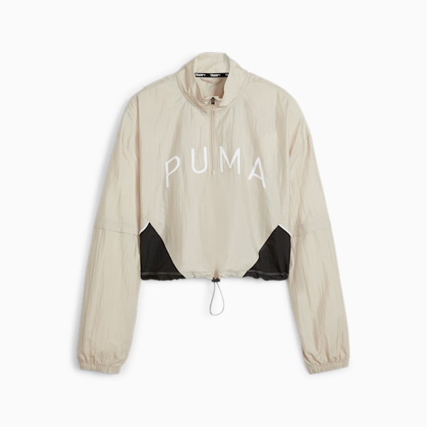 Campera de tejido plano PUMA FIT «Move» para mujer, Putty, large-ARG