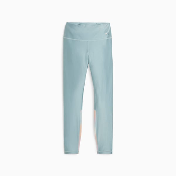 Calzas tiro alto 7/8 SUMMER DAZE para mujer, Turquoise Surf, large-ARG