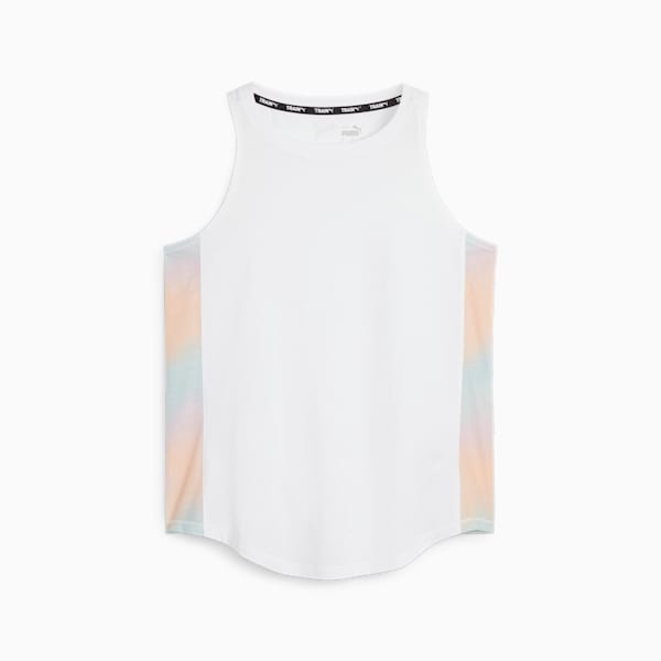 Musculosa de entrenamiento SUMMER DAZE para mujer, PUMA White, large-ARG