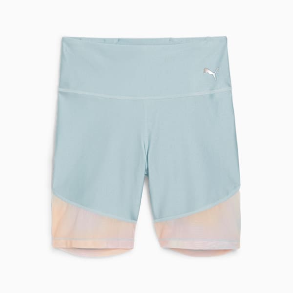 Calzas ciclista SUMMER DAZE 17cm para mujer, Turquoise Surf, large-ARG
