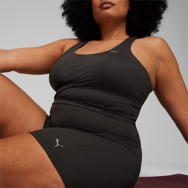 STUDIO FOUNDATIONS Women's Biker Shorts, PUMA Black, large-ZAF