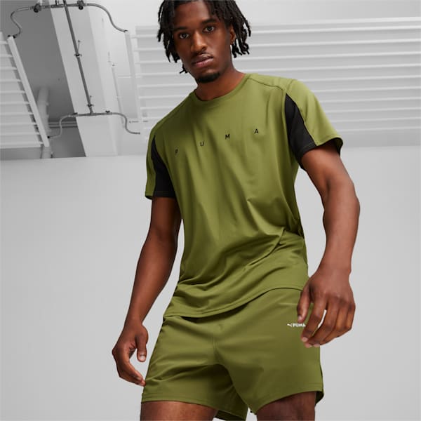 Remera de Training Cloudspun para hombres, Olive Green, large-ARG