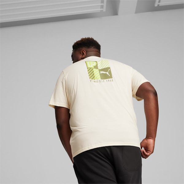 Remera de training para hombre M Concept, Sugared Almond, large-ARG