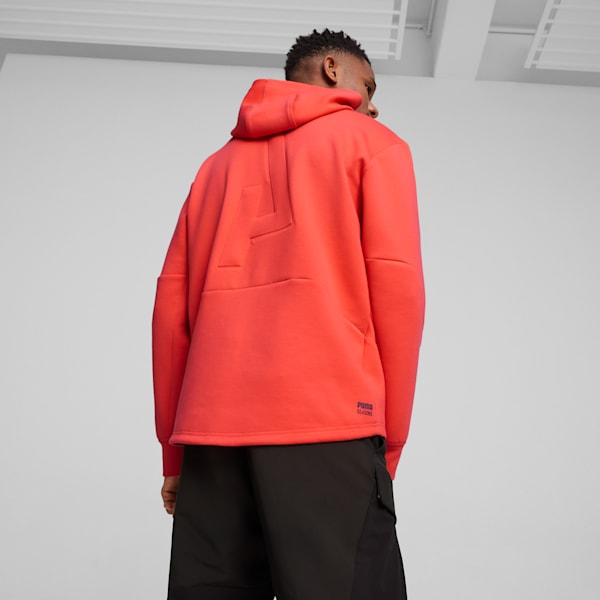 SEASONS Men's Hoodie, Active Red, large-ZAF