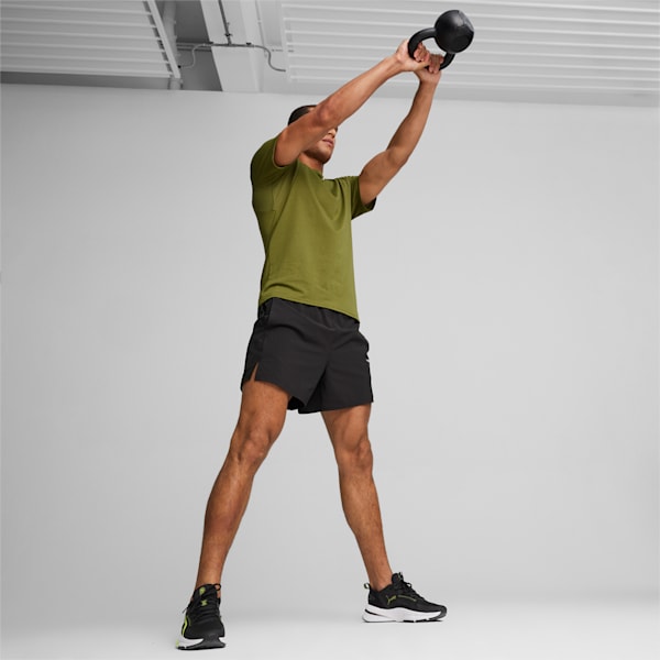 Shorts de entrenamiento 5 " Ultrabreathe Stretch para hombre, PUMA Black, large-ARG