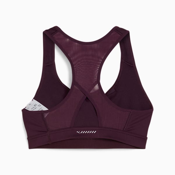 Sujetador de Running 4KEEPS para mujer, Midnight Plum, large-ARG