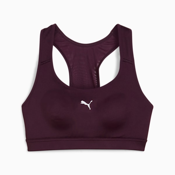 Sujetador de Running 4KEEPS para mujer, Midnight Plum, large-ARG
