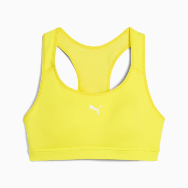 Women's Running 4KEEPS BRA, Lemon Sherbert, large-MEX