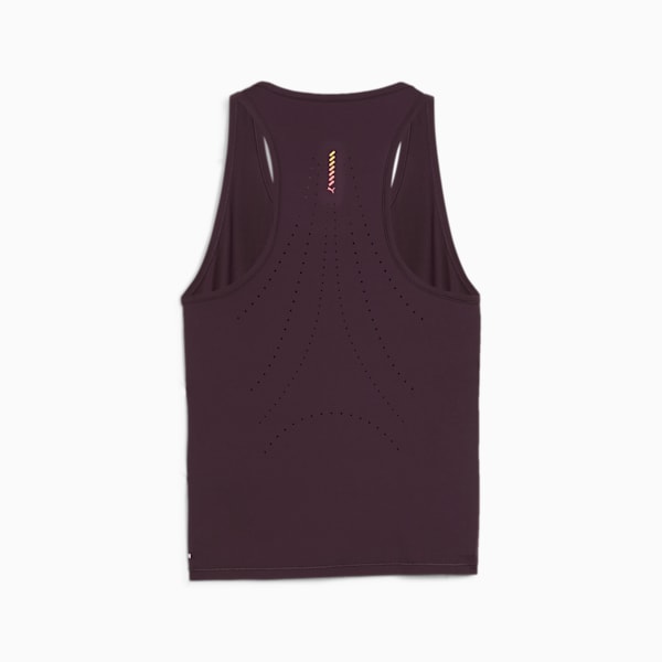 RUN CLOUDSPUN Women's Running Tank, Midnight Plum, large-MEX