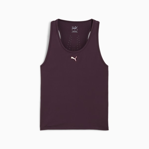 RUN CLOUDSPUN Women's Running Tank, Midnight Plum, large-MEX