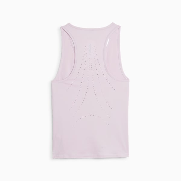 Remera de running RUN CLOUDSPUN de tirantes para mujer, Grape Mist, large-ARG