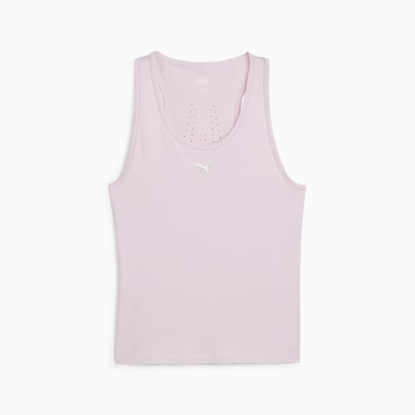 Remera de running RUN CLOUDSPUN de tirantes para mujer, Grape Mist, large-ARG