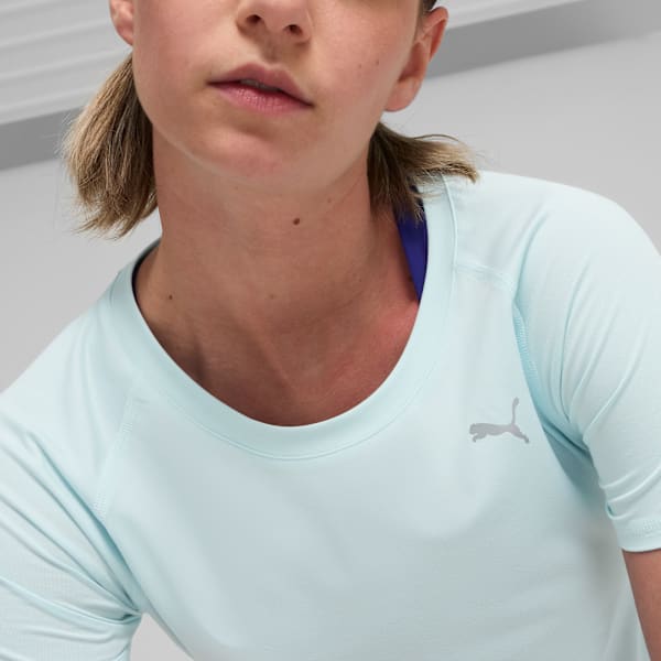 Playera Mujer RUN CLOUDSPUN, Nitro Blue, large-MEX